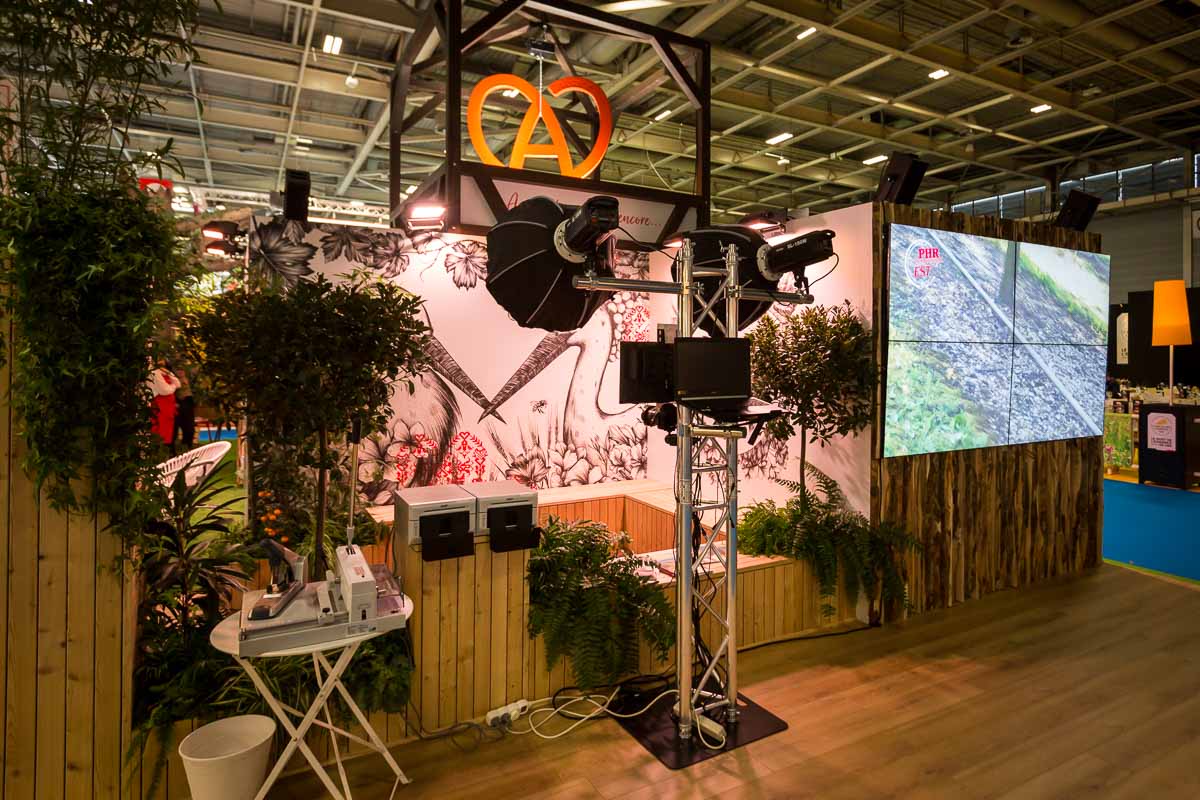 animation flipbook stand alsace salon agriculture paris